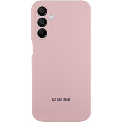 Чохол Silicone Cover Lakshmi Full Camera (AAA) with Logo для Samsung Galaxy A25 5G Рожевий / Pink Sand Чохол Silicone Cover Lakshmi Full Camera (AAA) with Logo для Samsung Galaxy A25 5G Рожевий / Pink Sand