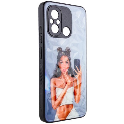 TPU+PC чохол Prisma Ladies для Xiaomi Redmi 12C / Poco C55 Black in White TPU+PC чохол Prisma Ladies для Xiaomi Redmi 12C / Poco C55 Black in White