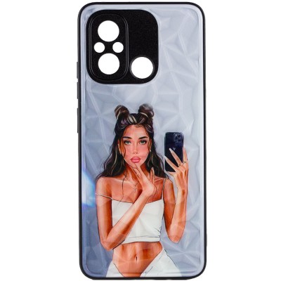 TPU+PC чохол Prisma Ladies для Xiaomi Redmi 12C / Poco C55 Black in White TPU+PC чохол Prisma Ladies для Xiaomi Redmi 12C / Poco C55 Black in White