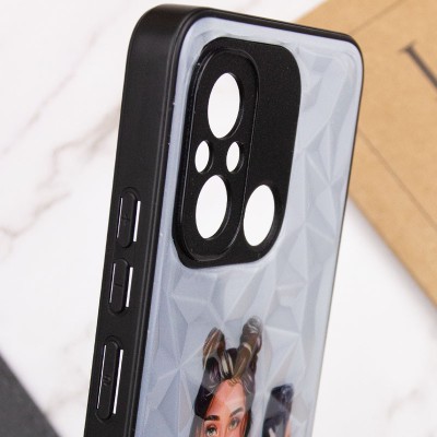 TPU+PC чохол Prisma Ladies для Xiaomi Redmi 12C / Poco C55 Black in White TPU+PC чохол Prisma Ladies для Xiaomi Redmi 12C / Poco C55 Black in White