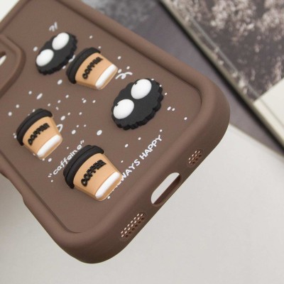 Чохол TPU Toys Case для Apple iPhone 16 (6.1") Brown / Always Happy Чохол TPU Toys Case для Apple iPhone 16 (6.1") Brown / Always Happy