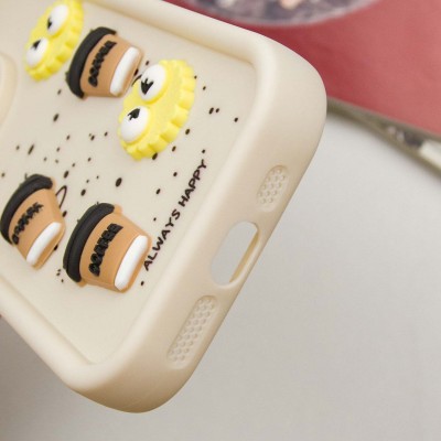 Чохол TPU Toys Case для Apple iPhone 16 (6.1") Sand / Always Happy Чохол TPU Toys Case для Apple iPhone 16 (6.1") Sand / Always Happy