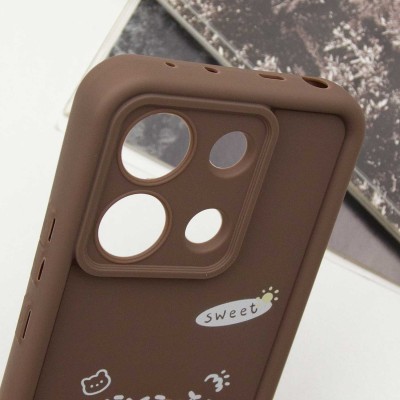 Чохол TPU Toys Case для Xiaomi Redmi Note 13 Pro 4G / Poco M6 Pro 4G Brown / Sweet Чохол TPU Toys Case для Xiaomi Redmi Note 13 Pro 4G / Poco M6 Pro 4G Brown / Sweet
