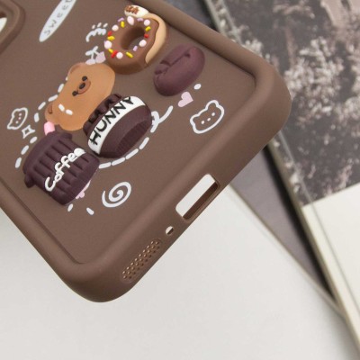 Чохол TPU Toys Case для Xiaomi Redmi Note 13 Pro 4G / Poco M6 Pro 4G Brown / Sweet Чохол TPU Toys Case для Xiaomi Redmi Note 13 Pro 4G / Poco M6 Pro 4G Brown / Sweet