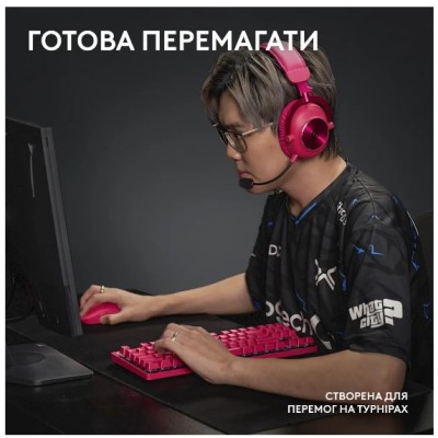 Миша LOGITECH G PRO X SUPERLIGHT 2 LIGHTSPEED Gaming, Magenta (910-006797) Миша LOGITECH G PRO X SUPERLIGHT 2 LIGHTSPEED Gaming, Magenta (910-006797)