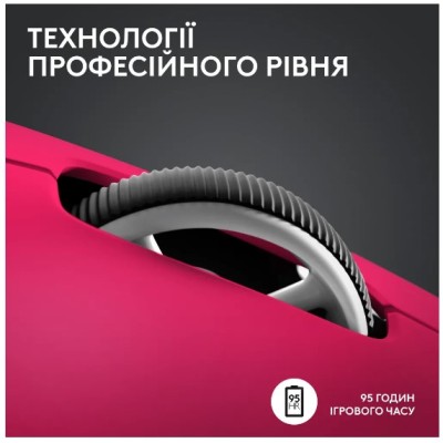 Миша LOGITECH G PRO X SUPERLIGHT 2 LIGHTSPEED Gaming, Magenta (910-006797) Миша LOGITECH G PRO X SUPERLIGHT 2 LIGHTSPEED Gaming, Magenta (910-006797)