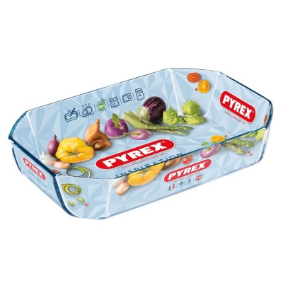 Форма с/к PYREX Inspiration форма скл.прямокут. 30х20х7см (2,6л) (294B000/7645) Форма с/к PYREX Inspiration форма скл.прямокут. 30х20х7см (2,6л) (294B000/7645)