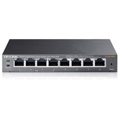 8-портовий гігабітний настільний РоЕ Easy Smart комутатор, TL-SG108PE TP-LINK 8-портовий гігабітний настільний РоЕ Easy Smart комутатор, TL-SG108PE TP-LINK