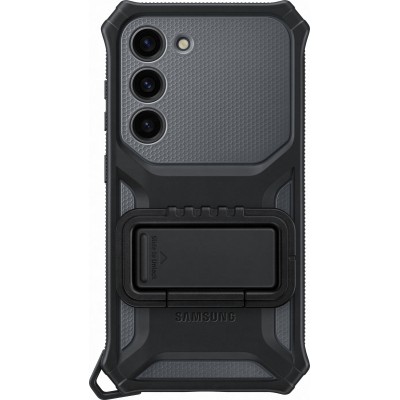 Чохол-накладка Samsung S23 Rugged Gadget Case EF-RS911CBEGRU Titan Чохол-накладка Samsung S23 Rugged Gadget Case EF-RS911CBEGRU Titan