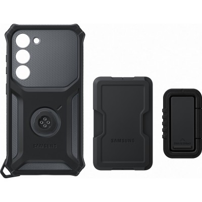 Чохол-накладка Samsung S23 Rugged Gadget Case EF-RS911CBEGRU Titan Чохол-накладка Samsung S23 Rugged Gadget Case EF-RS911CBEGRU Titan