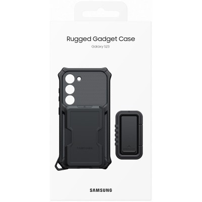 Чохол-накладка Samsung S23 Rugged Gadget Case EF-RS911CBEGRU Titan Чохол-накладка Samsung S23 Rugged Gadget Case EF-RS911CBEGRU Titan