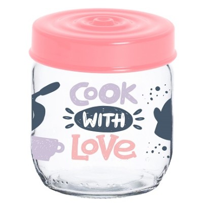 Банка HEREVIN Jar-Cook With Love 0.425 л (171341-074) Банка HEREVIN Jar-Cook With Love 0.425 л (171341-074)