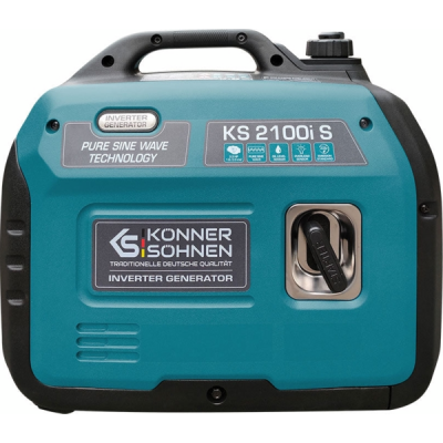 Генератор бензиновий інверторний Konner&Sohnen KS 2100IS, 230В, 2.0кВт, ручний стартер, 18.5кг Генератор бензиновий інверторний Konner&Sohnen KS 2100IS, 230В, 2.0кВт, ручний стартер, 18.5кг