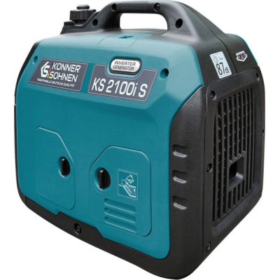 Генератор бензиновий інверторний Konner&Sohnen KS 2100IS, 230В, 2.0кВт, ручний стартер, 18.5кг Генератор бензиновий інверторний Konner&Sohnen KS 2100IS, 230В, 2.0кВт, ручний стартер, 18.5кг