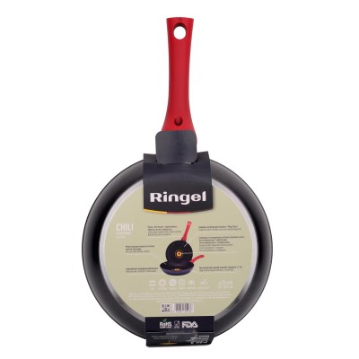 Сковорода RINGEL Chili глибока 22 см б/кришки (RG-1101-22) Сковорода RINGEL Chili глибока 22 см б/кришки (RG-1101-22)