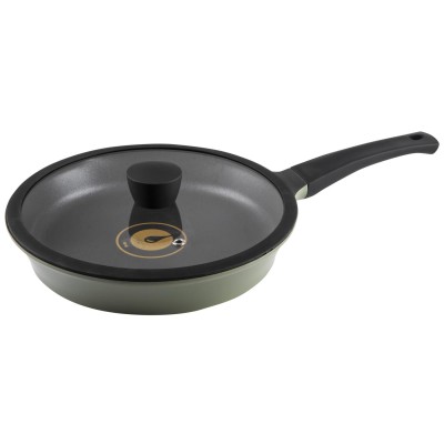 Сковорода RINGEL Zitrone Olive 28см з кришкою (RG-2108-28/OL)