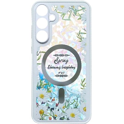 TPU+PC чохол Secret Flower для Samsung Galaxy A25 5G White TPU+PC чохол Secret Flower для Samsung Galaxy A25 5G White