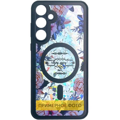 TPU+PC чохол Secret Flower для Samsung Galaxy S24 Ultra Black TPU+PC чохол Secret Flower для Samsung Galaxy S24 Ultra Black