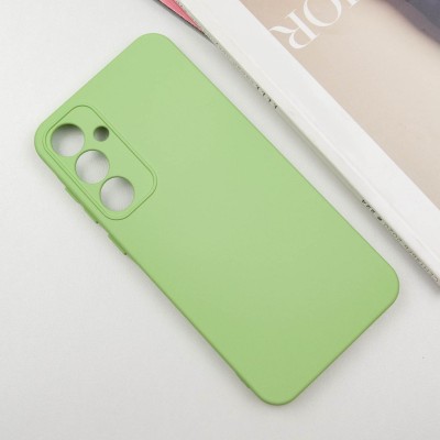 Чохол Silicone Cover Lakshmi Full Camera (A) для Samsung Galaxy A55 Зелений / Pistachio Чохол Silicone Cover Lakshmi Full Camera (A) для Samsung Galaxy A55 Зелений / Pistachio