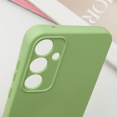 Чохол Silicone Cover Lakshmi Full Camera (A) для Samsung Galaxy A55 Зелений / Pistachio Чохол Silicone Cover Lakshmi Full Camera (A) для Samsung Galaxy A55 Зелений / Pistachio