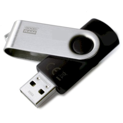 флеш-драйв GOODRAM UTS2 64 GB TWISTER Чорний флеш-драйв GOODRAM UTS2 64 GB TWISTER Чорний