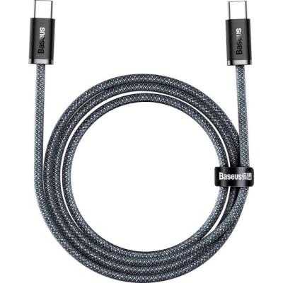 Кабель Baseus Dynamic Series Fast Charging Data Cable Type-C To Type-C 100W 2m Slate Gray (CALD000316) Кабель Baseus Dynamic Series Fast Charging Data Cable Type-C To Type-C 100W 2m Slate Gray (CALD000316)