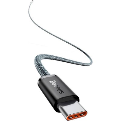 Кабель Baseus Dynamic Series Fast Charging Data Cable Type-C To Type-C 100W 2m Slate Gray (CALD000316) Кабель Baseus Dynamic Series Fast Charging Data Cable Type-C To Type-C 100W 2m Slate Gray (CALD000316)
