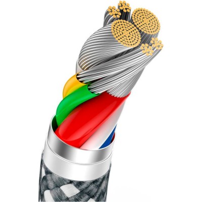 Кабель Baseus Dynamic Series Fast Charging Data Cable Type-C To Type-C 100W 2m Slate Gray (CALD000316) Кабель Baseus Dynamic Series Fast Charging Data Cable Type-C To Type-C 100W 2m Slate Gray (CALD000316)
