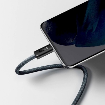 Кабель Baseus Dynamic Series Fast Charging Data Cable Type-C To Type-C 100W 2m Slate Gray (CALD000316) Кабель Baseus Dynamic Series Fast Charging Data Cable Type-C To Type-C 100W 2m Slate Gray (CALD000316)