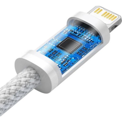 Кабель Baseus Dynamic Series Fast Charging Type-C To IP PD 20W (2m) (CALD000102) White