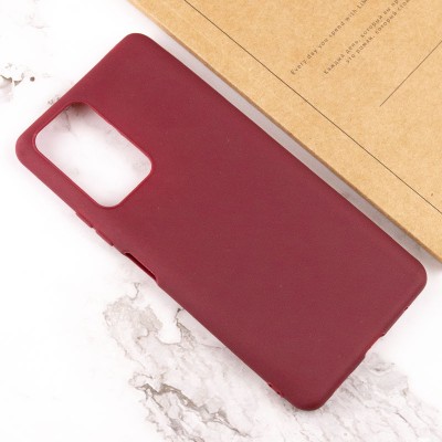 Силіконовий чохол Candy для Xiaomi Poco M5 Бордовий Силіконовий чохол Candy для Xiaomi Poco M5 Бордовий