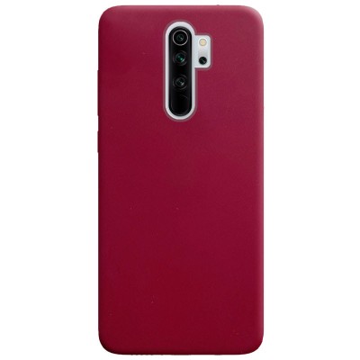 Силіконовий чохол Candy для Xiaomi Redmi Note 8 Pro Бордовий Силіконовий чохол Candy для Xiaomi Redmi Note 8 Pro Бордовий