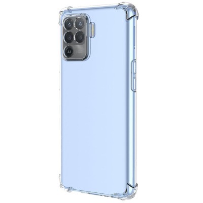 TPU чохол GETMAN Ease logo посилені кути Full Camera для Oppo Reno 5 Lite Безбарвний (прозорий) TPU чохол GETMAN Ease logo посилені кути Full Camera для Oppo Reno 5 Lite Безбарвний (прозорий)