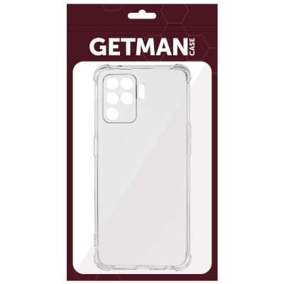 TPU чохол GETMAN Ease logo посилені кути Full Camera для Oppo Reno 5 Lite Безбарвний (прозорий) TPU чохол GETMAN Ease logo посилені кути Full Camera для Oppo Reno 5 Lite Безбарвний (прозорий)