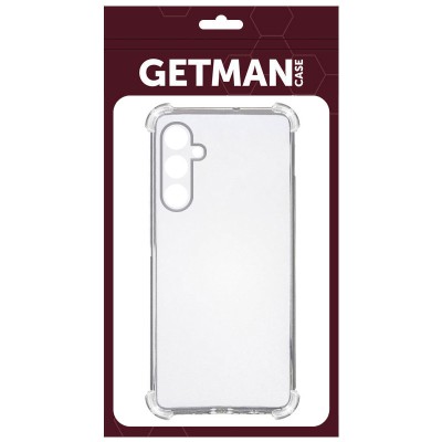 TPU чохол GETMAN Ease logo посилені кути Full Camera для Samsung Galaxy M14 5G Безбарвний (прозорий) TPU чохол GETMAN Ease logo посилені кути Full Camera для Samsung Galaxy M14 5G Безбарвний (прозорий)