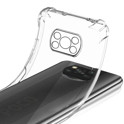 TPU чохол GETMAN Ease logo посилені кути Full Camera для Xiaomi Poco X3 NFC / Poco X3 Pro Безбарвний (прозорий) TPU чохол GETMAN Ease logo посилені кути Full Camera для Xiaomi Poco X3 NFC / Poco X3 Pro Безбарвний (прозорий)