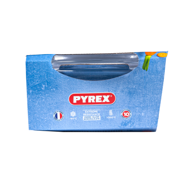 Каструля с/к PYREX ESSENTIALS склянна прямокут. 3л +1.5л упак (465A000/7644) Каструля с/к PYREX ESSENTIALS склянна прямокут. 3л +1.5л упак (465A000/7644)