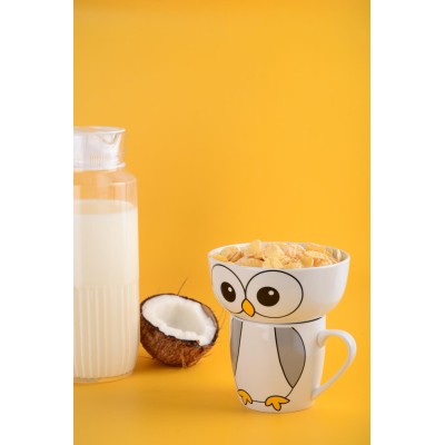 Набір посуду дит. Limited Edition HAPPY OWL /НАБІР/ 2 пр. / в под.упаковці (YF6014)