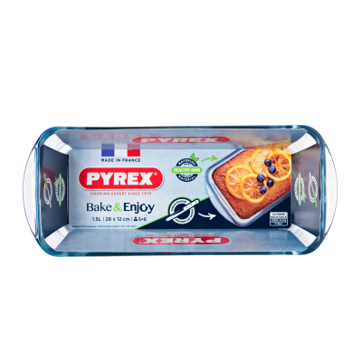 Форма с/к PYREX B&E склянна 28х12см (1.5л) д/кексу (835B000/8044)