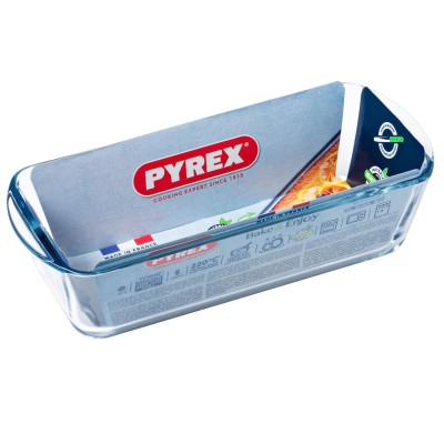 Форма с/к PYREX B&E склянна 28х12см (1.5л) д/кексу (835B000/8044)