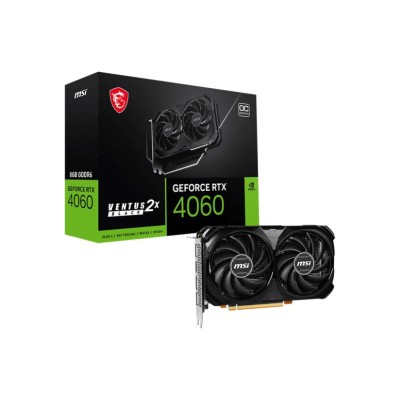 Відеокарта PCIE8 RTX4060 8GB GDDR6 RTX4060 VEN 2X BLACK 8G OC MSI