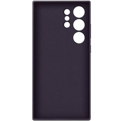 Шкіряний чохол Leather Case (AAA) для Samsung Galaxy S24 Ultra Purple Шкіряний чохол Leather Case (AAA) для Samsung Galaxy S24 Ultra Purple