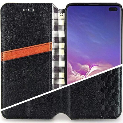 Шкіряний чохол книжка GETMAN Cubic (PU) для Xiaomi Redmi 10 Чорний Шкіряний чохол книжка GETMAN Cubic (PU) для Xiaomi Redmi 10 Чорний