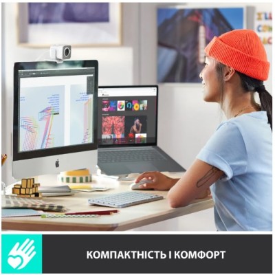 Клавіатура LOGITECH MX Keys Mini For Mac Wireless Illuminated Pale Grey