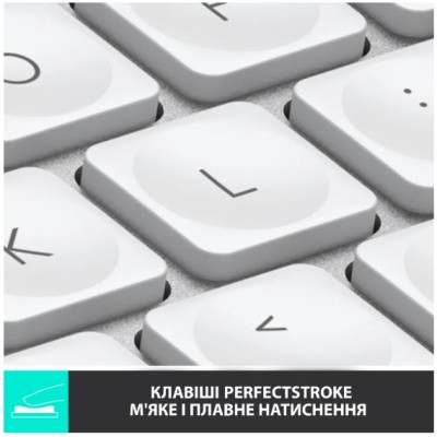Клавіатура LOGITECH MX Keys Mini For Mac Wireless Illuminated Pale Grey