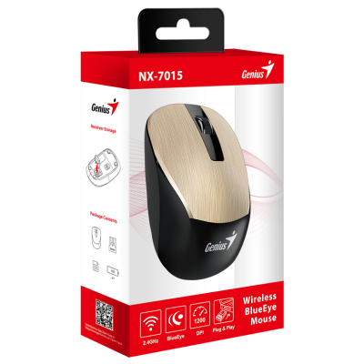 Миша GENIUS NX-7015 GOLD NP Миша GENIUS NX-7015 GOLD NP