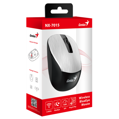 Миша GENIUS NX-7015 SILVER NP Миша GENIUS NX-7015 SILVER NP