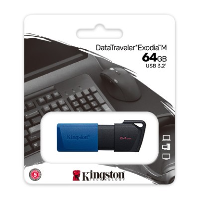 USB флеш Kingston DT Exodia M 64GB USB 3.2 (DTXM/64GB) USB флеш Kingston DT Exodia M 64GB USB 3.2 (DTXM/64GB)