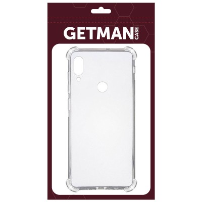 TPU чохол GETMAN Ease logo посилені кути для Huawei P Smart Z Безбарвний (прозорий) TPU чохол GETMAN Ease logo посилені кути для Huawei P Smart Z Безбарвний (прозорий)