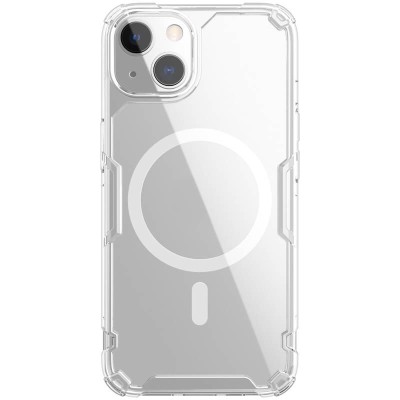 TPU чохол Nillkin Nature Pro Magnetic для Apple iPhone 15 (6.1") Безбарвний (прозорий) TPU чохол Nillkin Nature Pro Magnetic для Apple iPhone 15 (6.1") Безбарвний (прозорий)